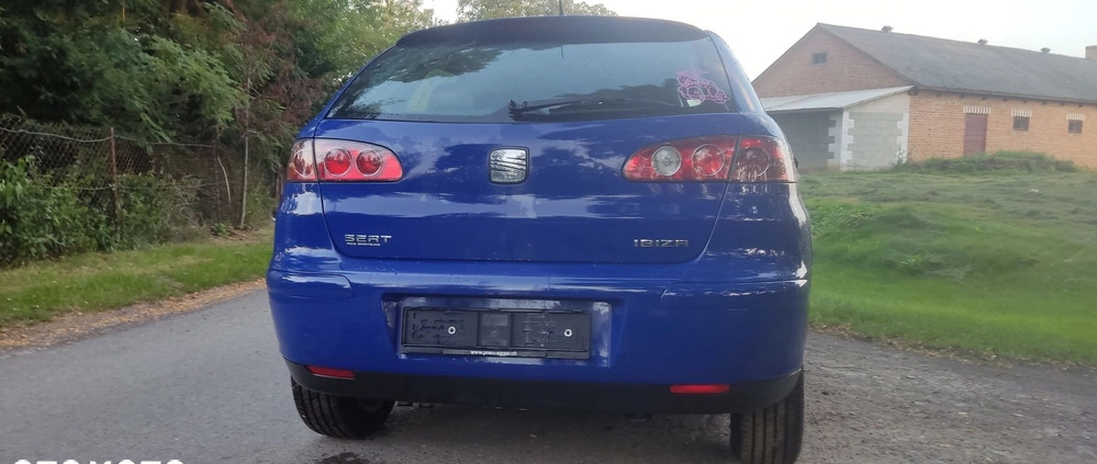 Seat Ibiza cena 6999 przebieg: 196000, rok produkcji 2004 z Olkusz małe 781